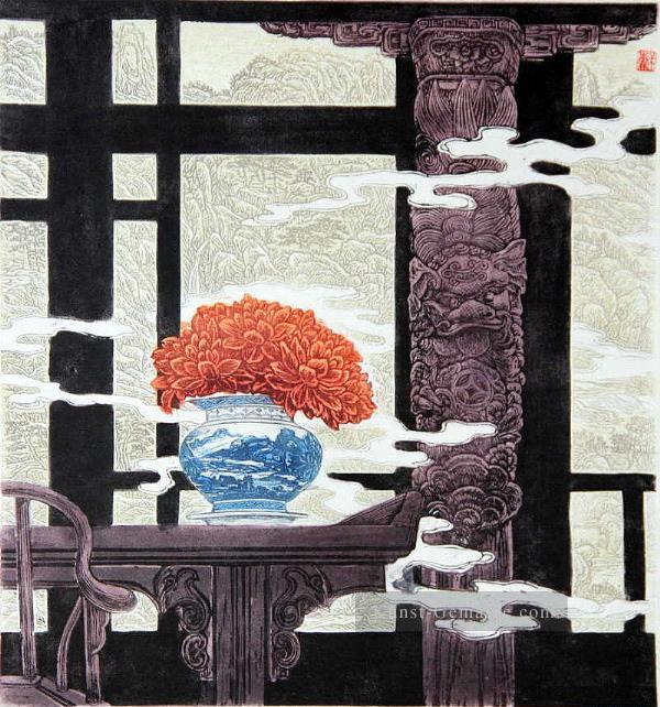 Eindruck von Porzellan Chinesische Malerei Ölgemälde